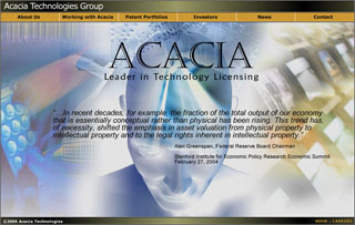 a Patent Troll - Acacia