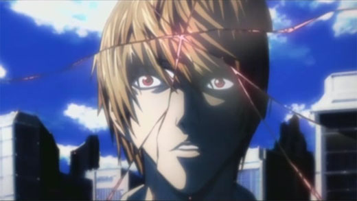 Death Note - a screenshot from the 2nd Intro